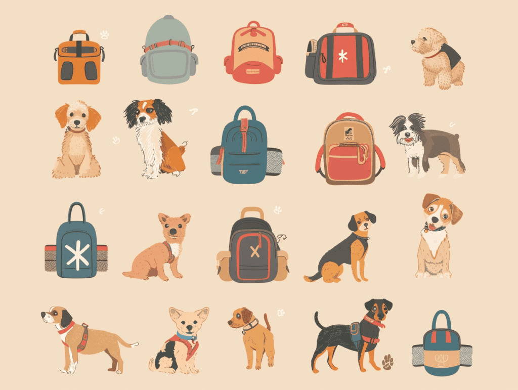 小型犬防災リュック